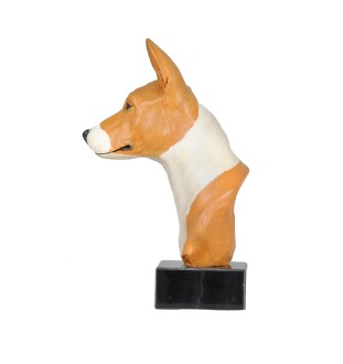 Basenji ręcznie pomalowana statuetka Art-Dog